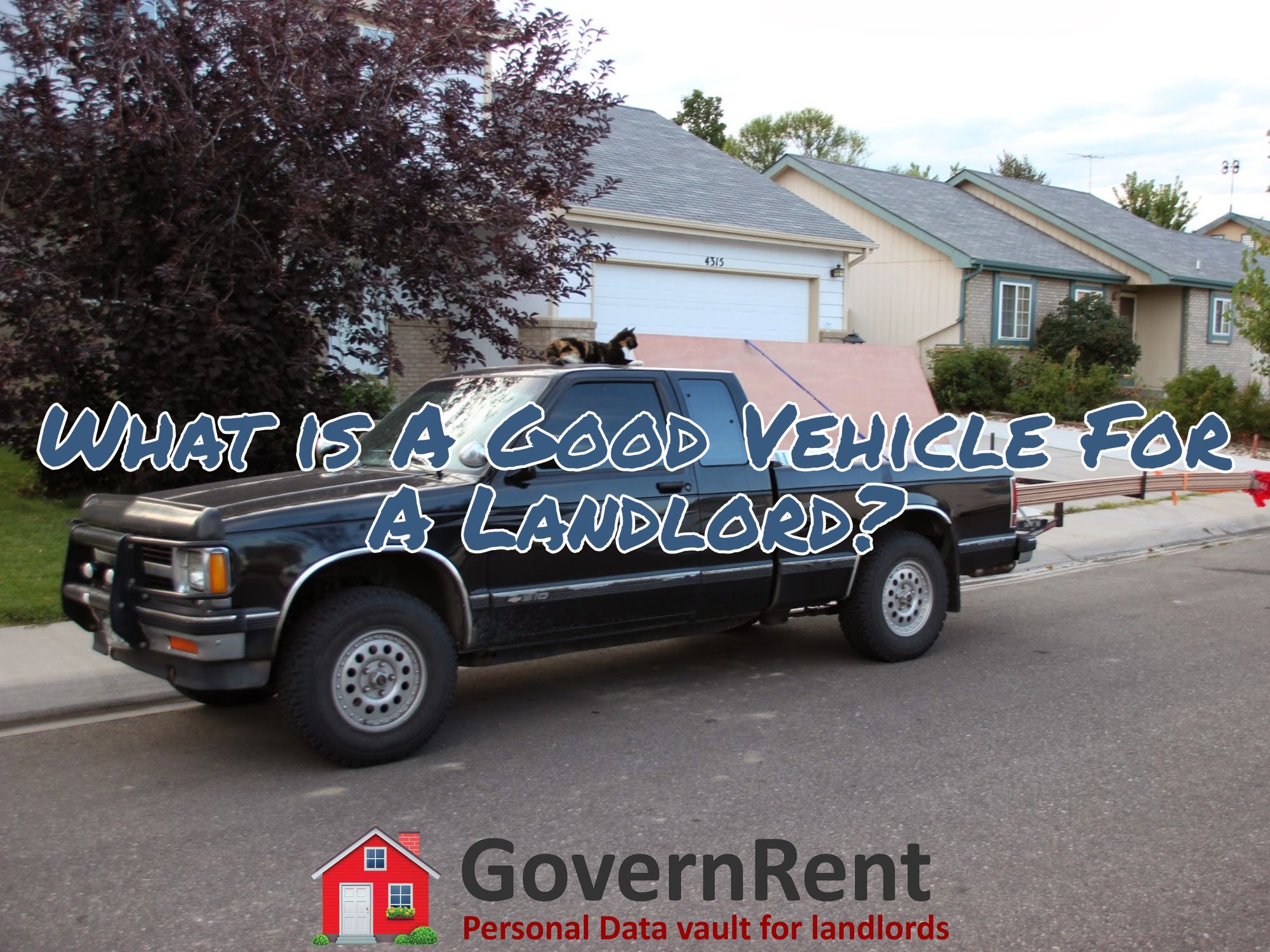 What is A Good Vehicle For A Landlord?